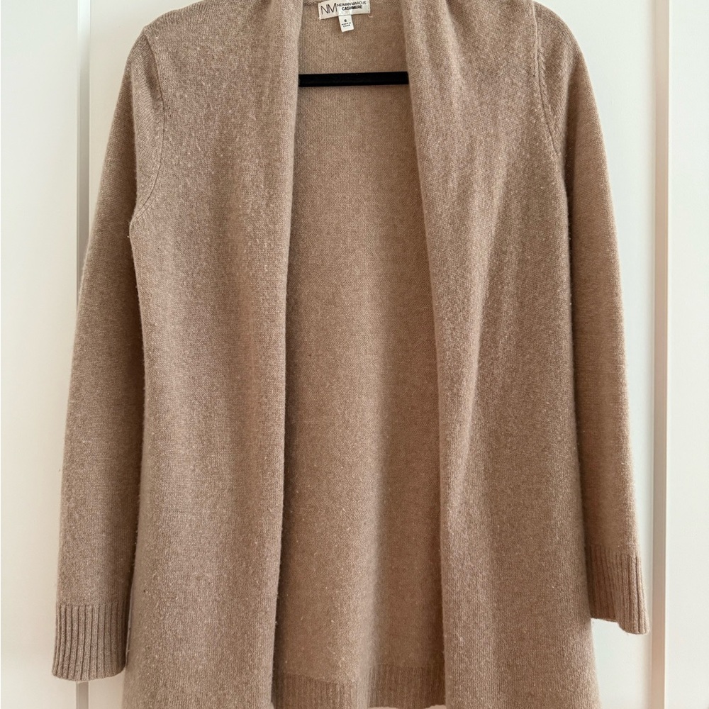 Neiman Marcus Cashmere Long Cardigan